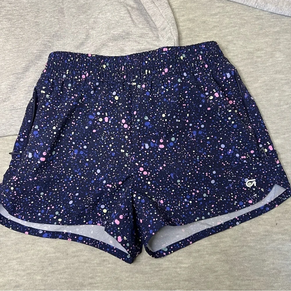 Girls lined shorts and Chasing Rainbows Cat & Jack Sweatshirt